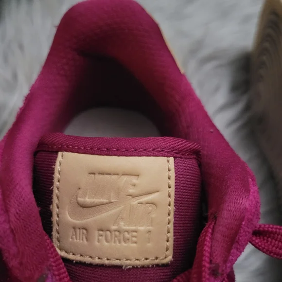 Nike Air Force 1 Premium 'True Berry' 896185-602 Women's size 6 - Picture 5 of 13
